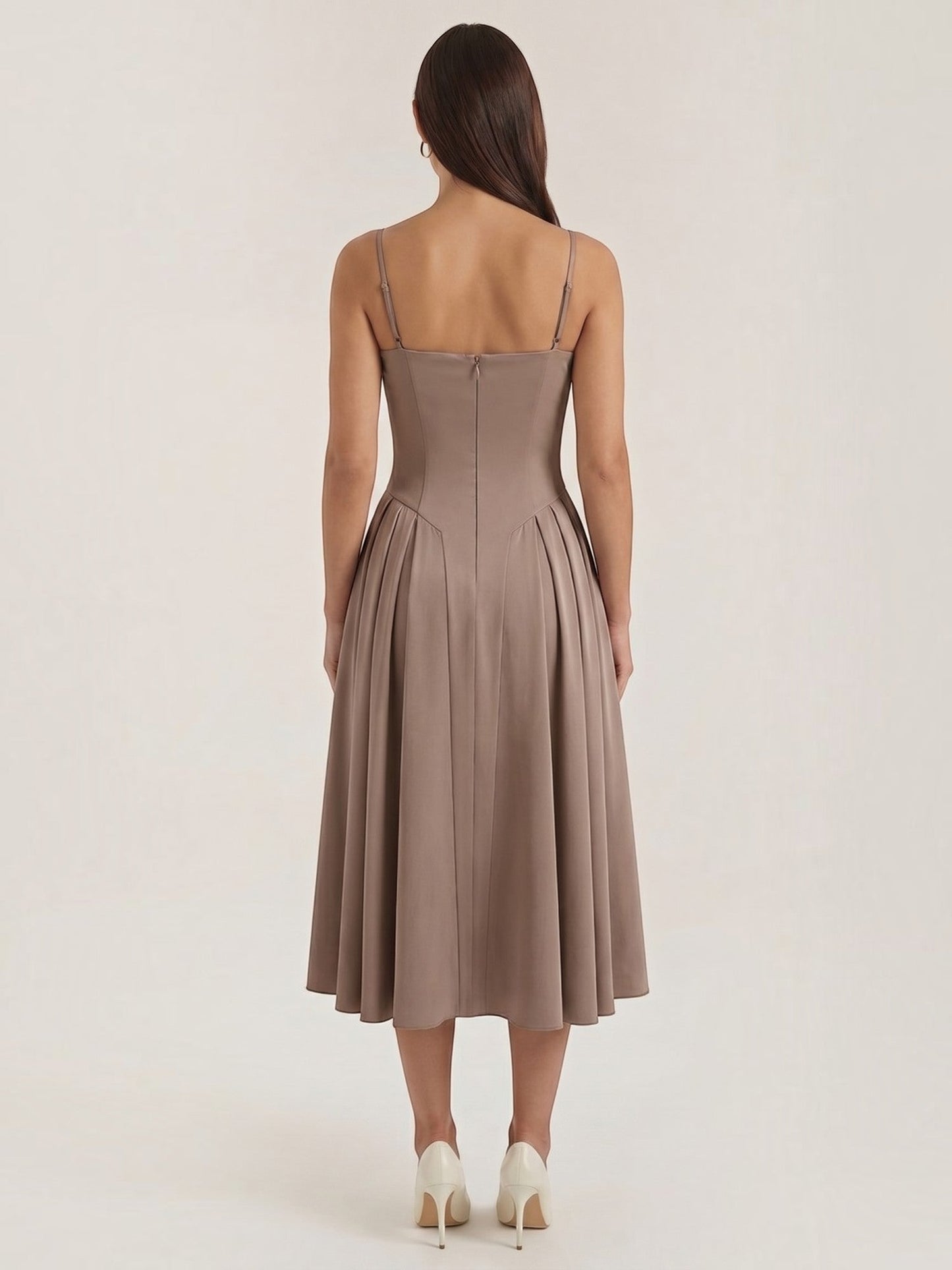 Odette Korsett-Midikleid