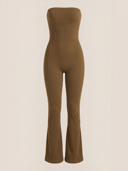 Selma Jumpsuit aus Rippstrick