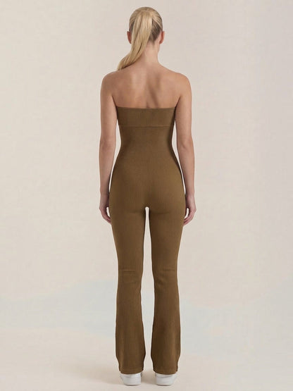 Selma Jumpsuit aus Rippstrick