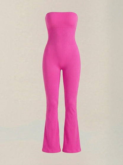 Selma Jumpsuit aus Rippstrick
