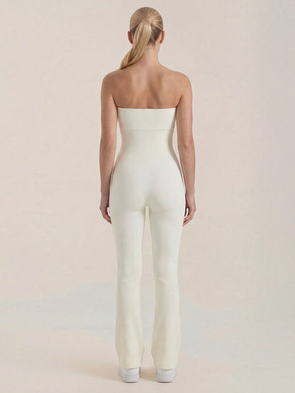 Selma Jumpsuit aus Rippstrick