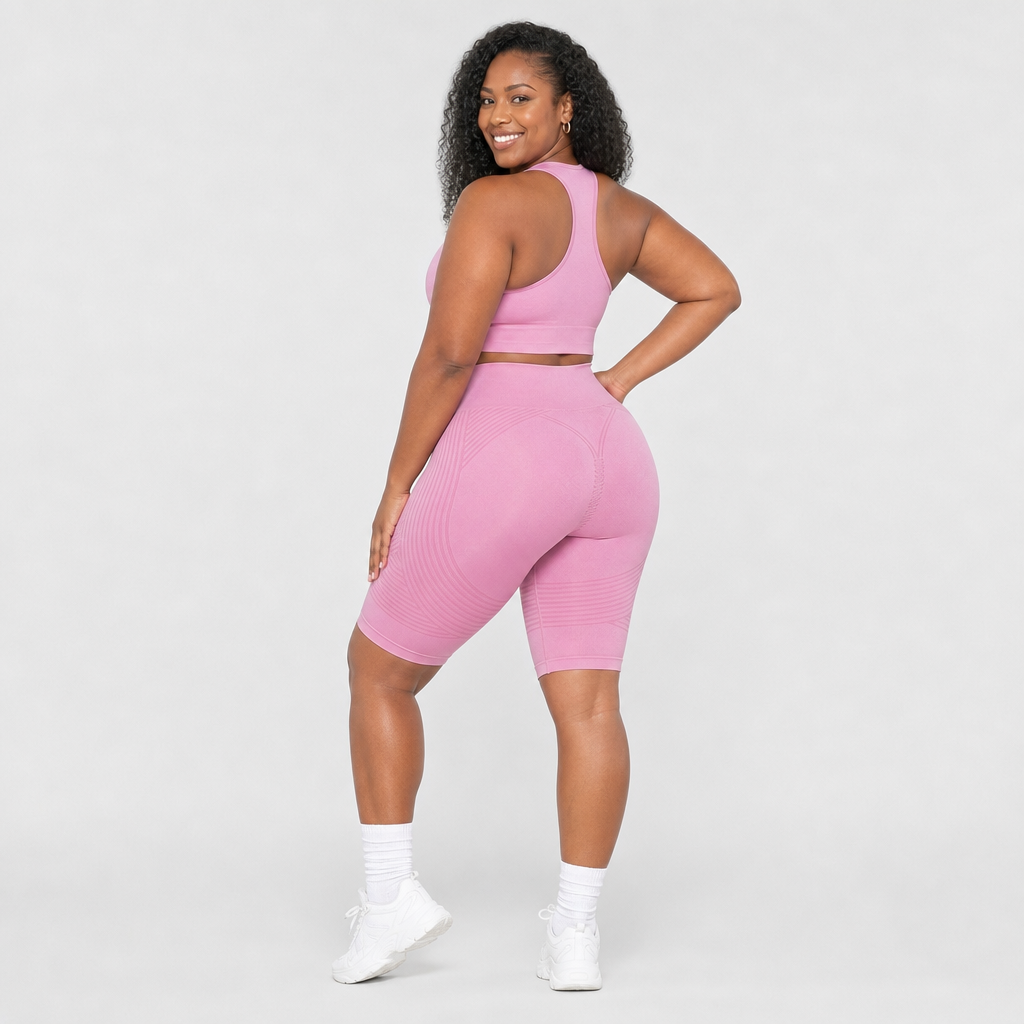 POWERSHORTS™ | High-Waisted 3D Sculpting Shorts - Anti-Chafing (h)
