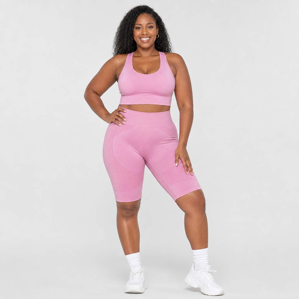 POWERSHORTS™ | High-Waisted 3D Sculpting Shorts - Anti-Chafing (h)